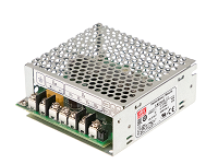 Mean Well LED Switching Power Supply - RS Series 50W Enclosed LED Power  Supply - 12V DC