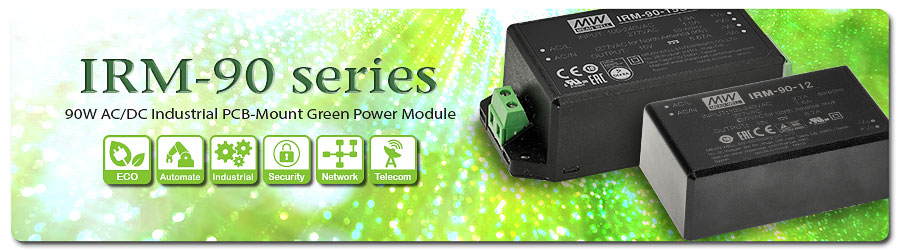 thumbnail interactive-video image 1 of MEAN WELL IRM-90-48ST Power Supply - 90W 48V 1.88A Encapsulated PCB Mount Module 1 of 4